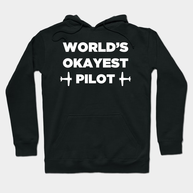 Funny Airplane Pilot Design Hoodie by MeatMan